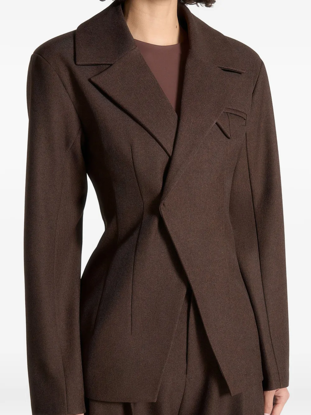Manière De Voir Béatrice Blazer In Brown
