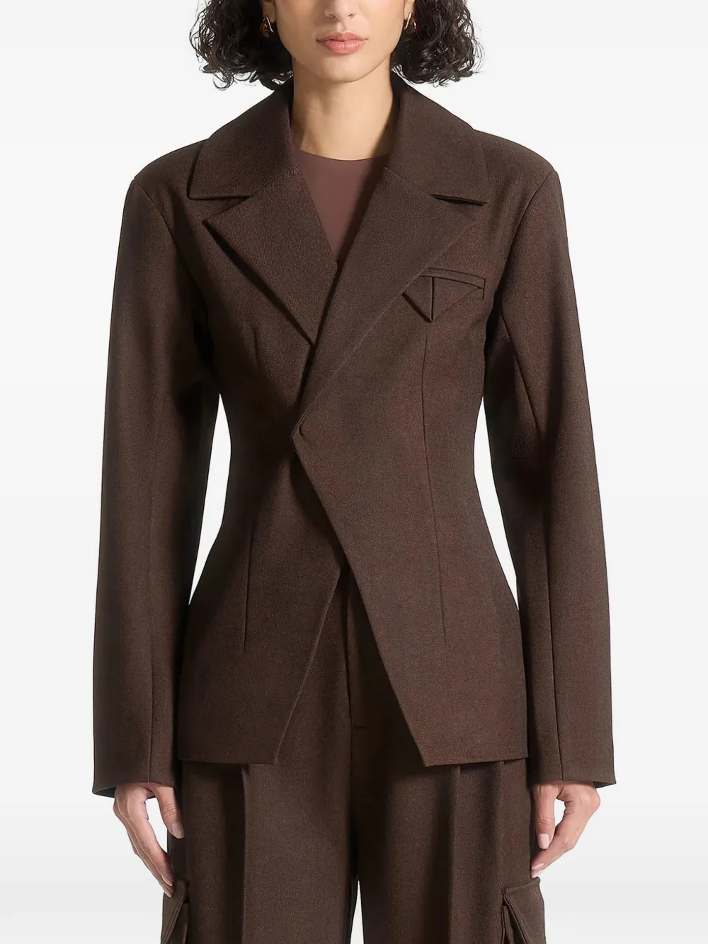 Manière De Voir Béatrice Blazer In Brown