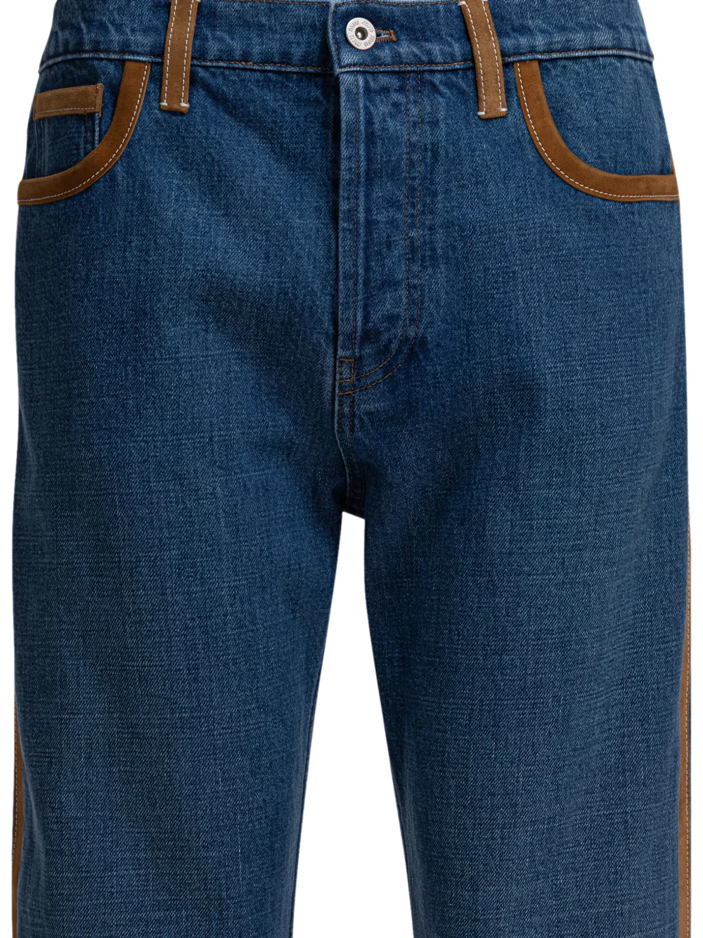 Miu Miu log-detail jeans | Straight-Leg Jeans | Image 2