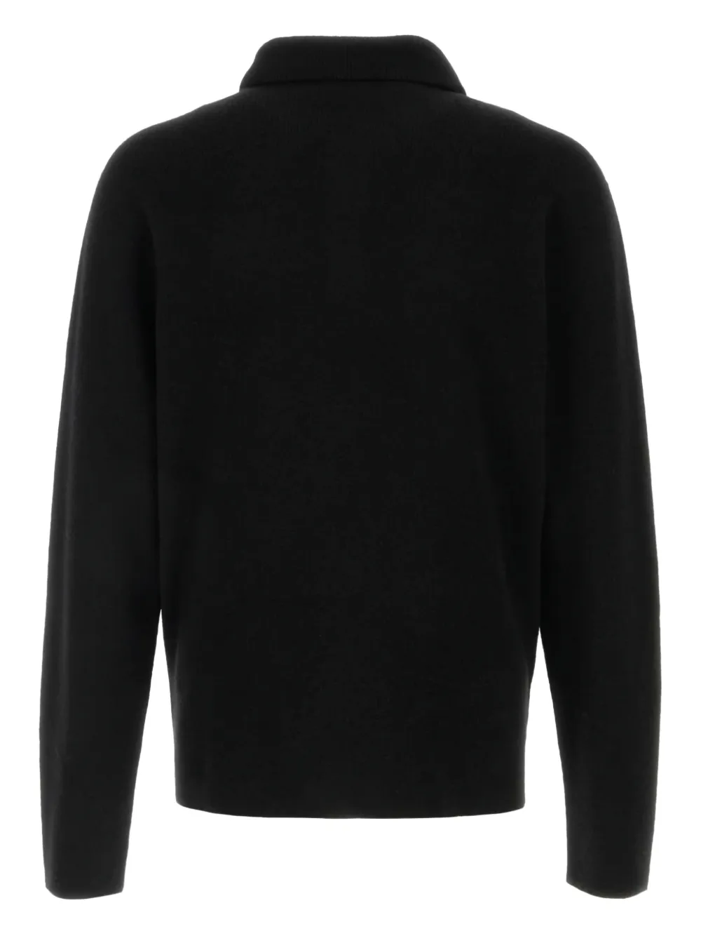 The Row cashmere polo shirt - Zwart