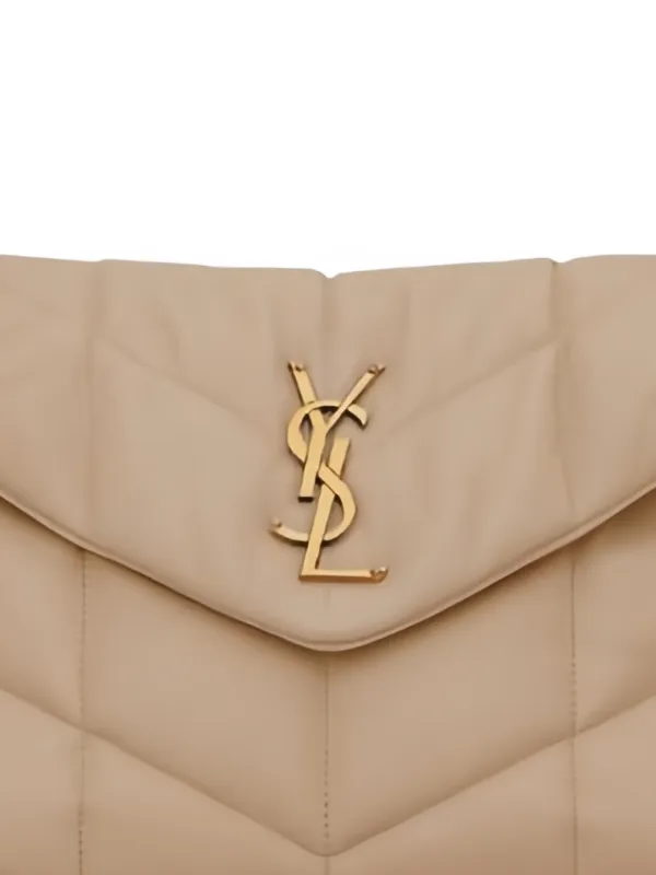 Saint Laurent キルティング ショルダーバッグ | ニュートラル