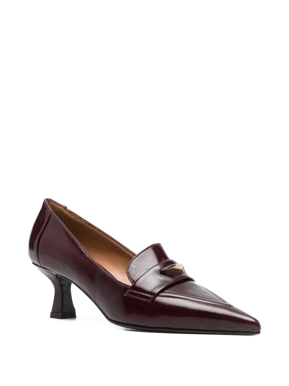 Isabel Ferranti pointed penny-detail pumps | Heeled Pumps | Image 2