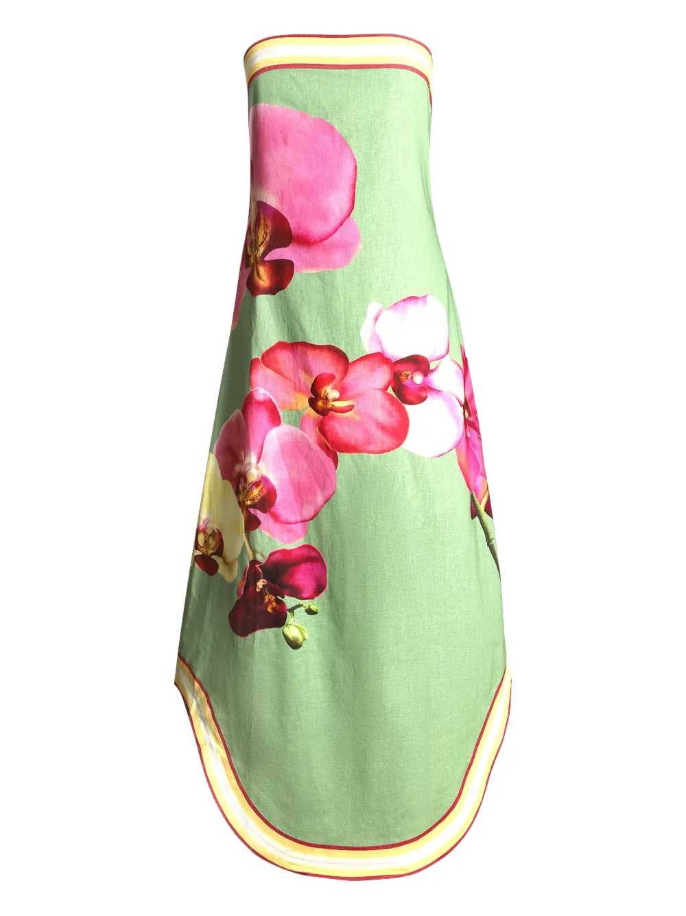 Aston Studio Maeve Floral Mini Dress In Green