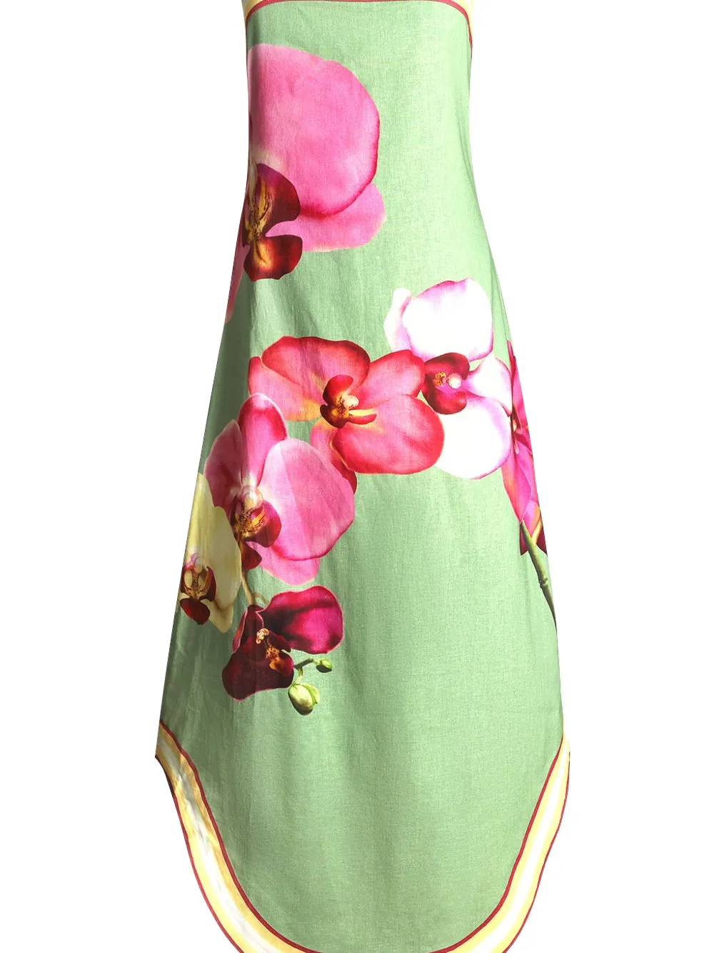 Aston Studio Maeve floral mini dress - Groen