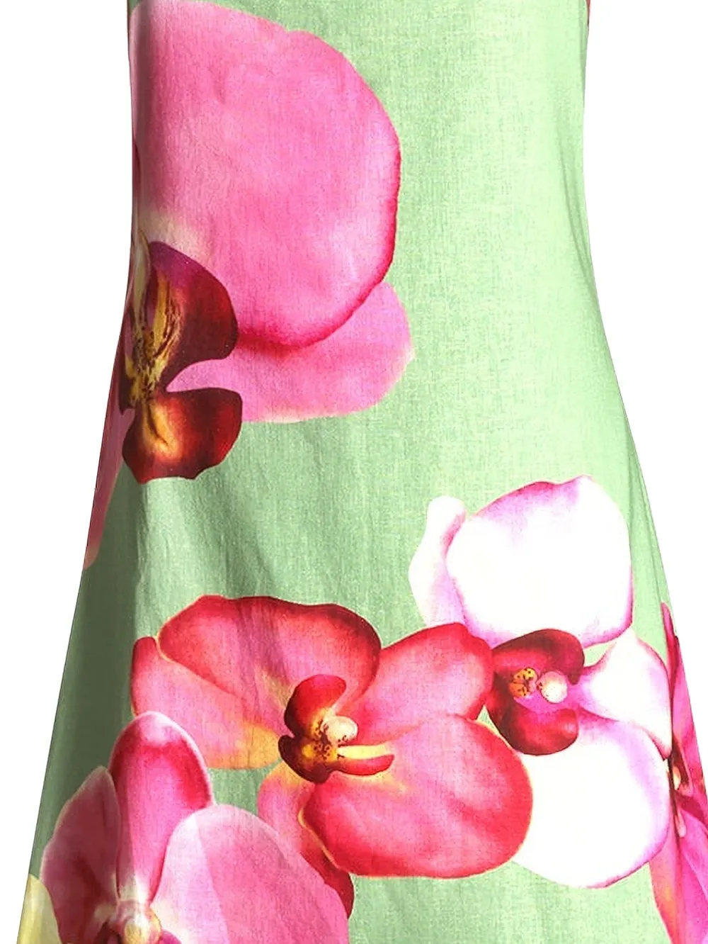 Aston Studio Maeve floral mini dress Groen
