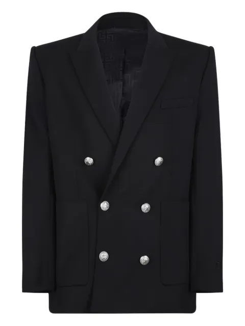 Balmain blazer à boutonnière croisée