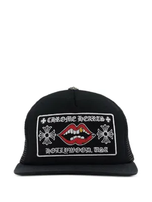 Chrome Hearts Hollywood Cap | Black | FARFETCH JO