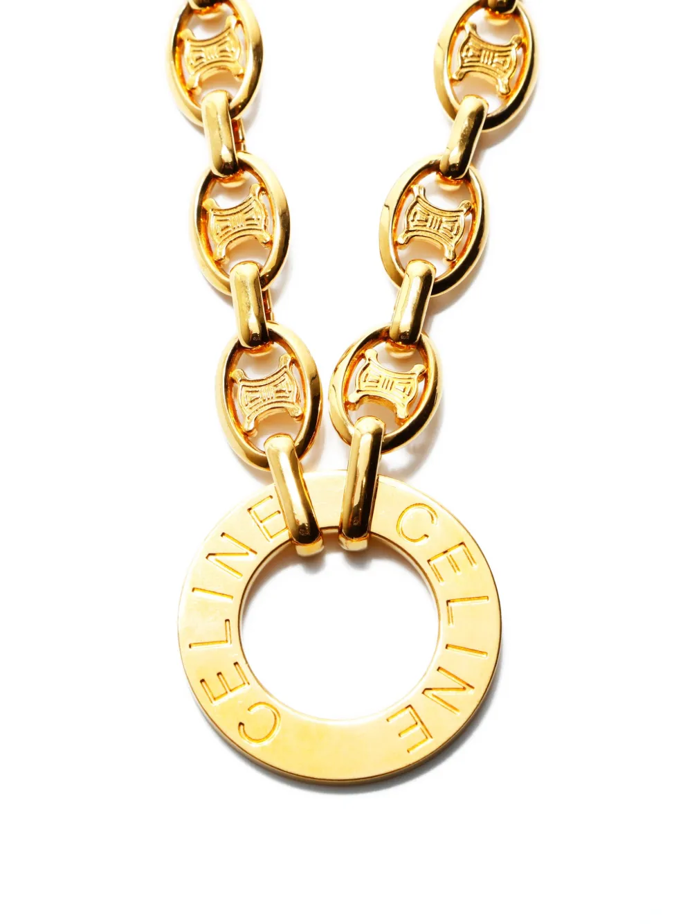 Celine Pre-Owned 1980-1990s Triomphe chain belt | Image 2