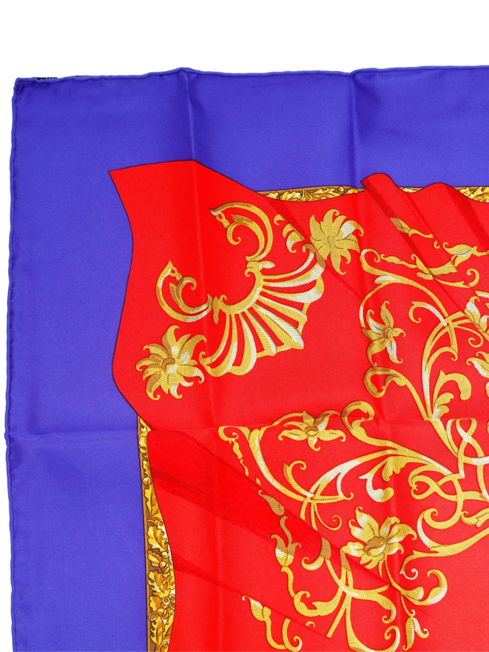 HERMES Pre-owned 1990-2000s Carré 90 Souvenirs De Paris Scarf In Purple