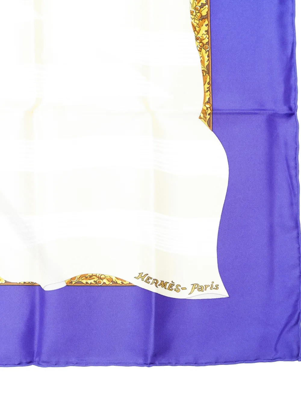 HERMES Pre-owned 1990-2000s Carré 90 Souvenirs De Paris Scarf In Purple