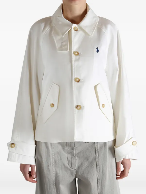 Polo Ralph Lauren レディースジャケット ホワイト POLO RALPH LAUREN（ポロ・ラルフローレン） ジャケット テーラード