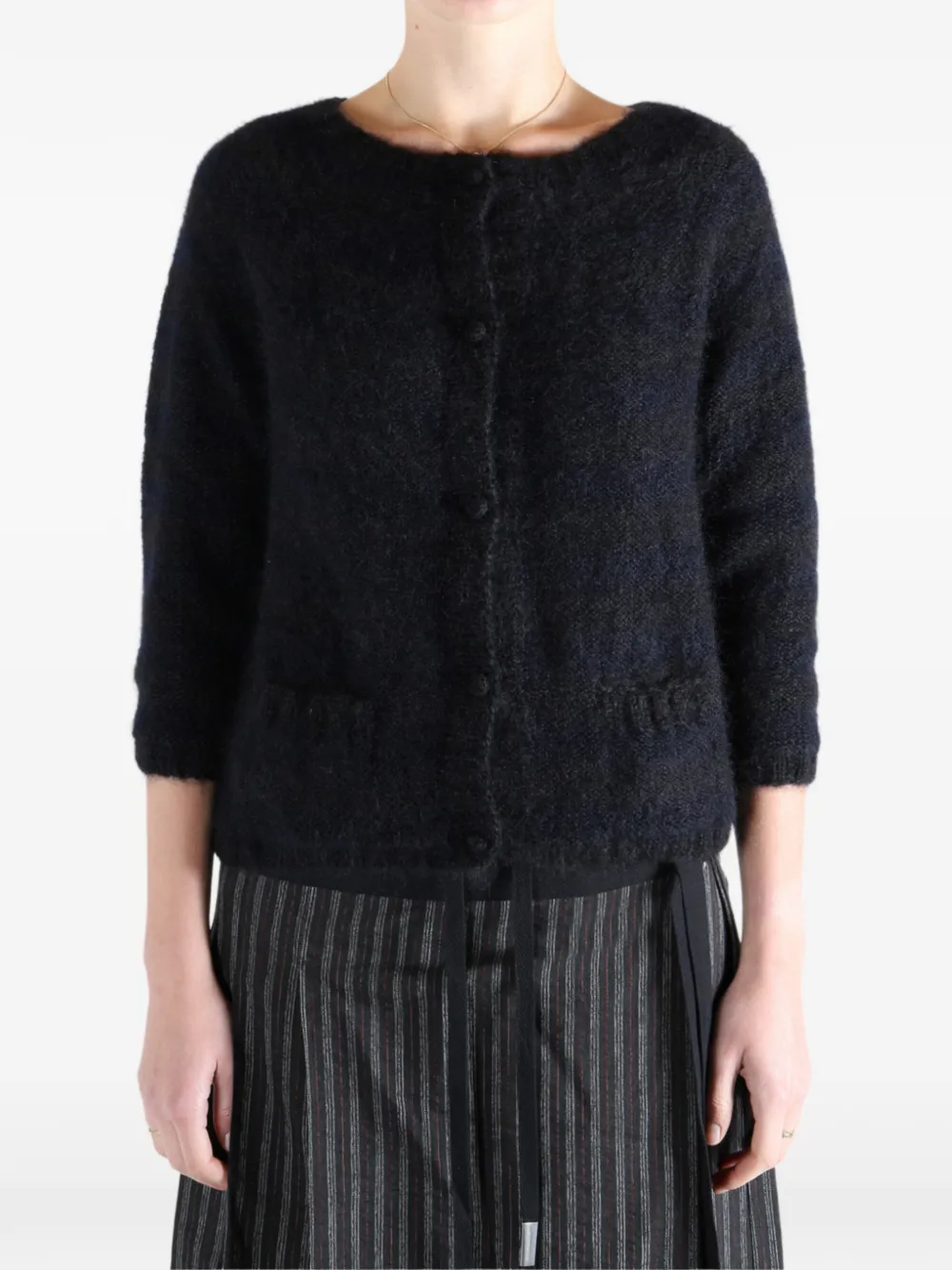 Daniela Gregis round-neck button-up cardigan | Cardigans | Image 2