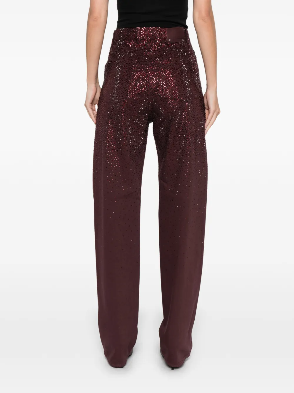 Sequin-Embellished Jeans