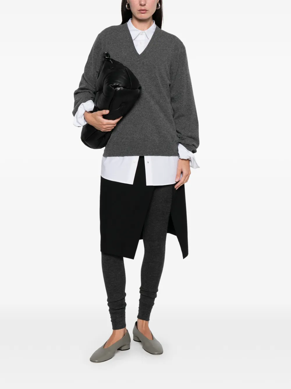 Maison Margiela Four Stitches trui Grijs