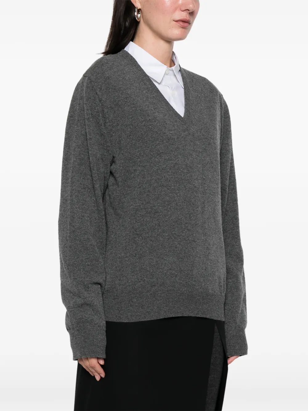 Maison Margiela Four Stitches trui Grijs