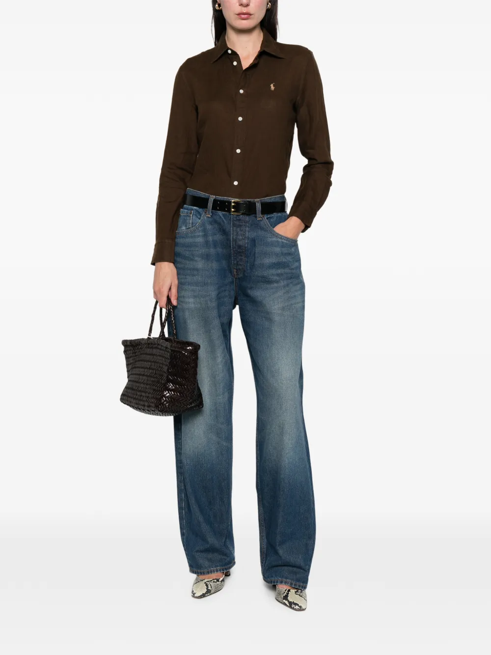 Polo Ralph Lauren button through shirt - Bruin