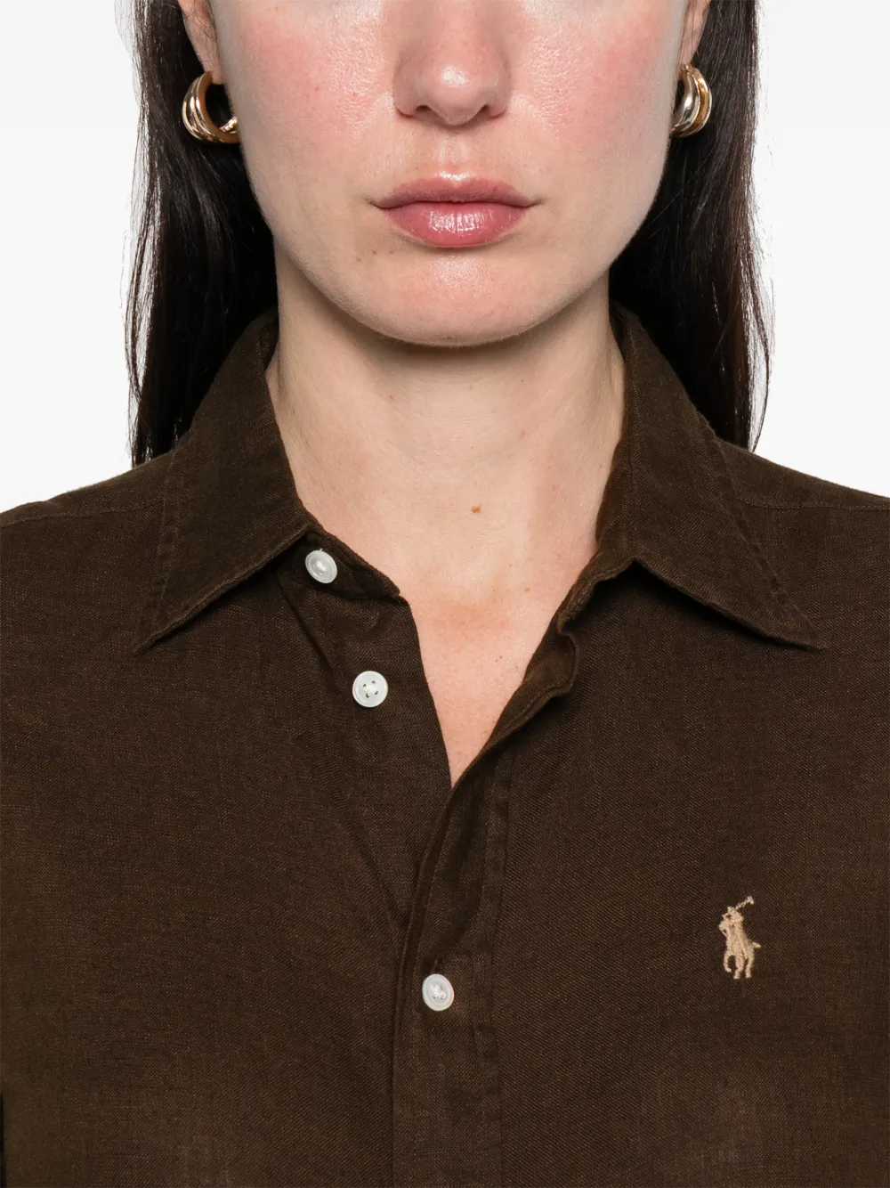 button through shirt