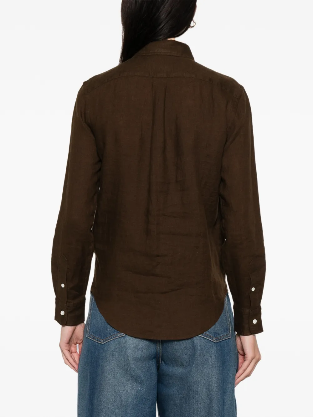button through shirt