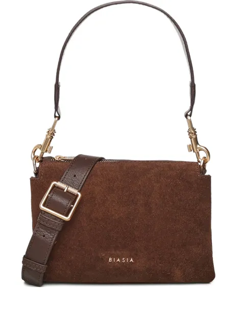 BIASIA suede shoulder bag