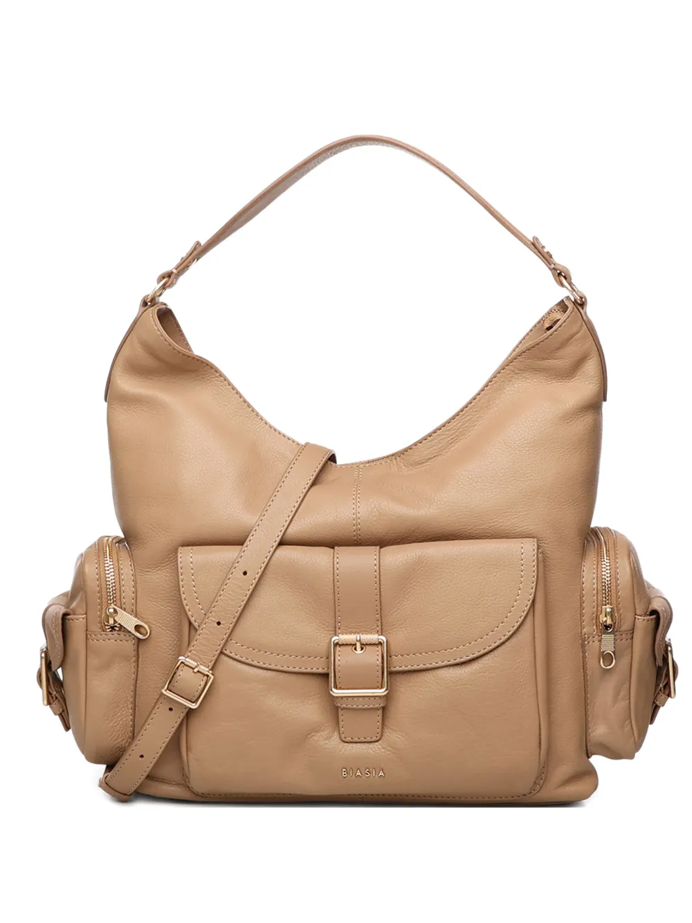 BIASIA buckle-detail shoulder bag | Neutrals | Image 1