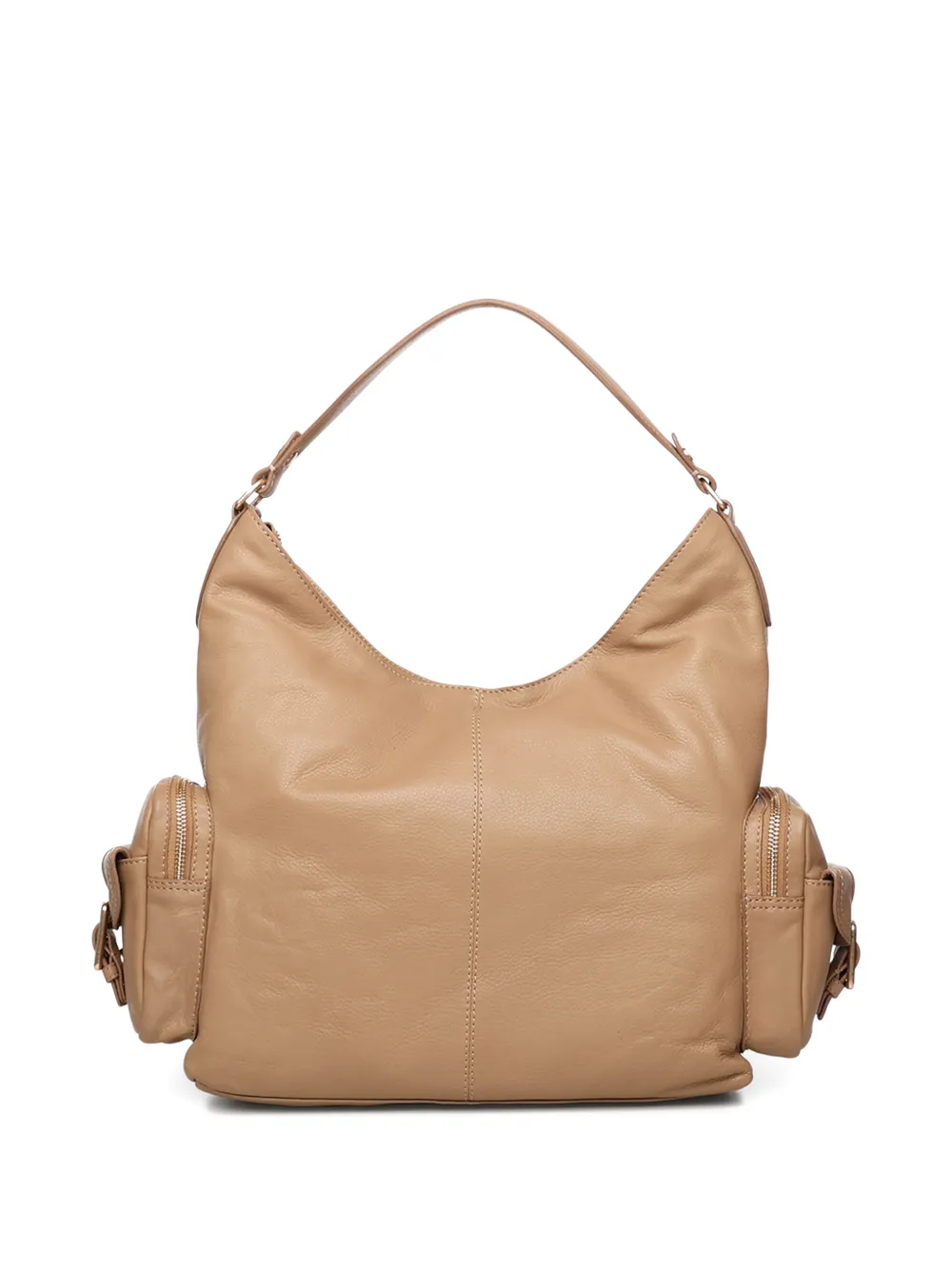 BIASIA buckle-detail shoulder bag - Beige