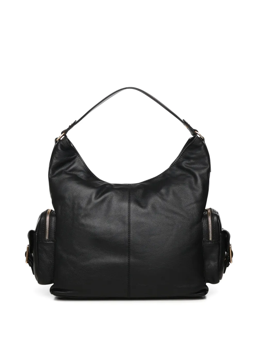 Biasia Buckle Front-pocket Shoulder Bag In Pattern