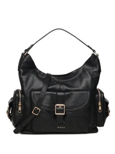 BIASIA buckle front-pocket shoulder bag