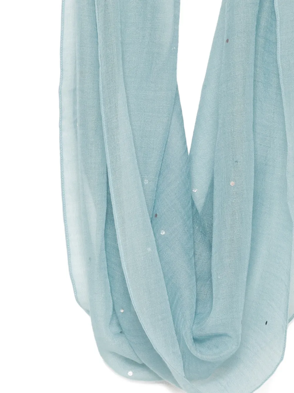 Colombo Verfraaide sjaal - Blauw