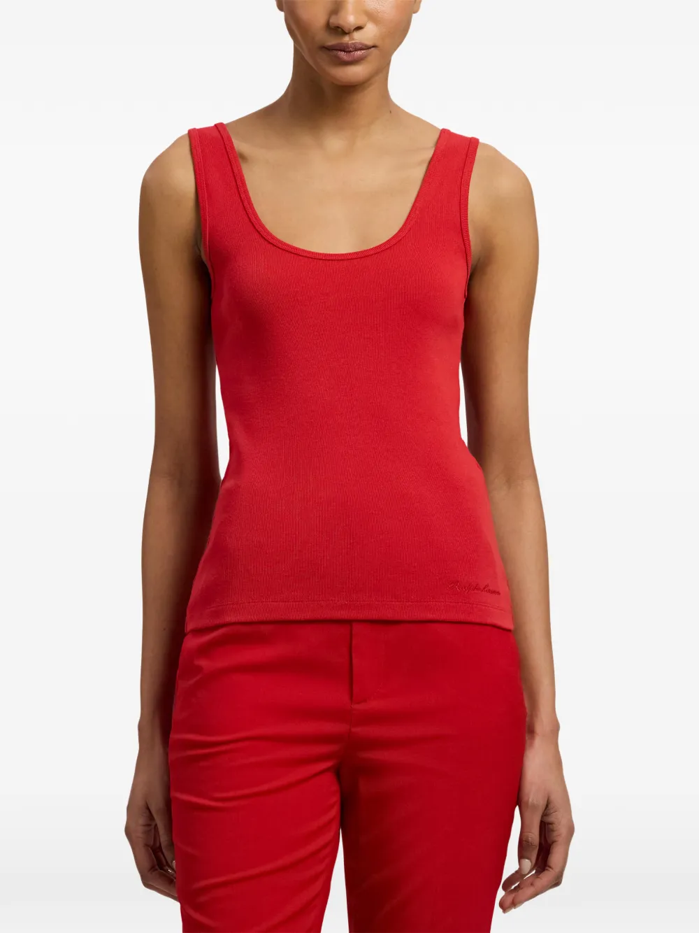  Ralph Lauren Collection Ellis Tank Top - Red 