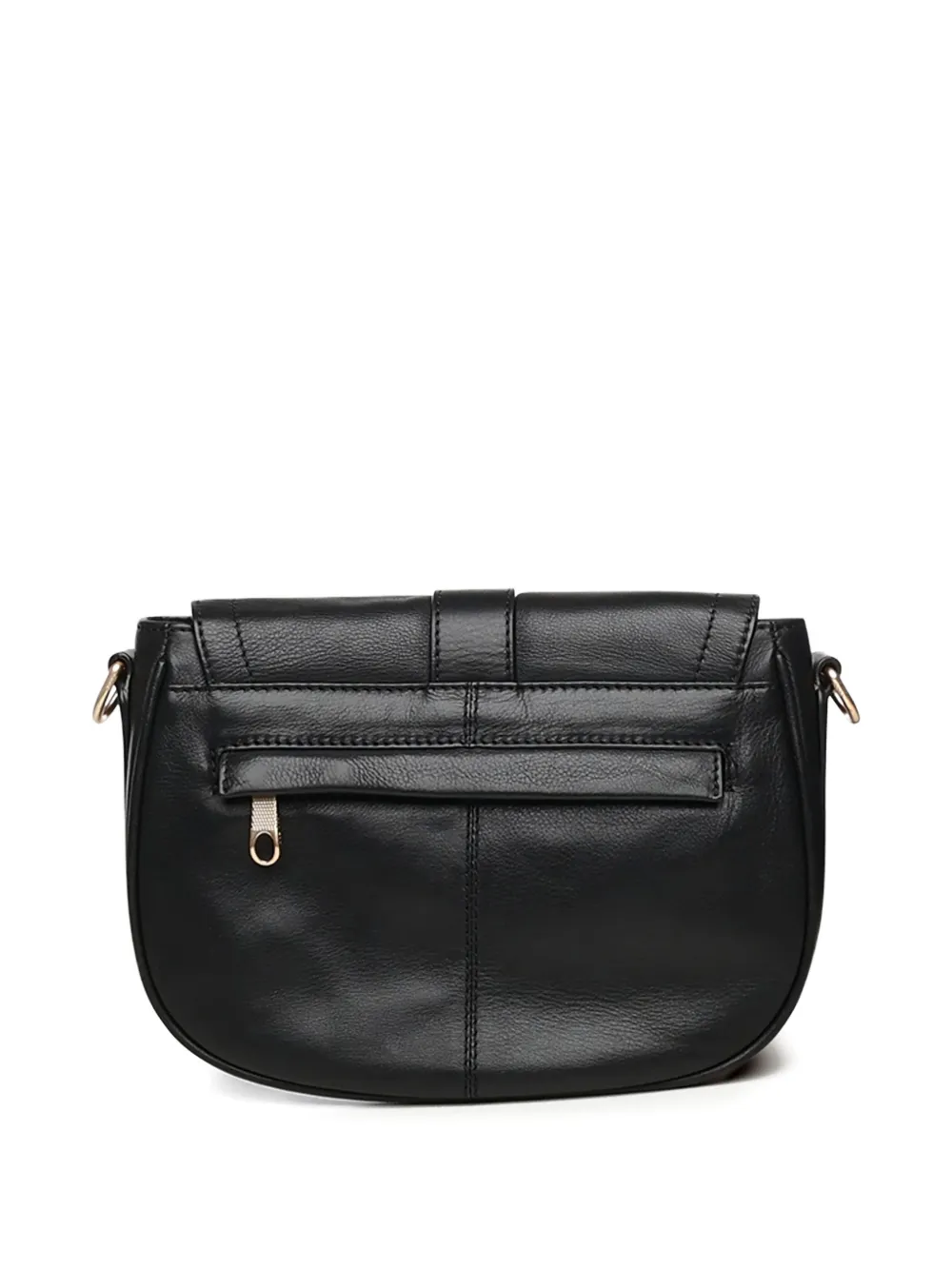 BIASIA buckle strap shoulder bag - Zwart