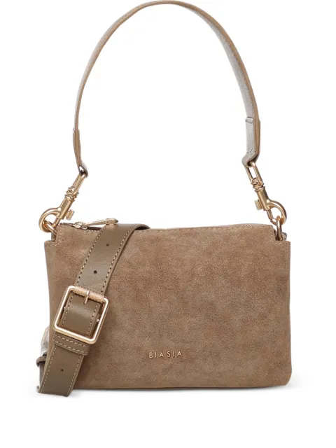 BIASIA suede shoulder bag