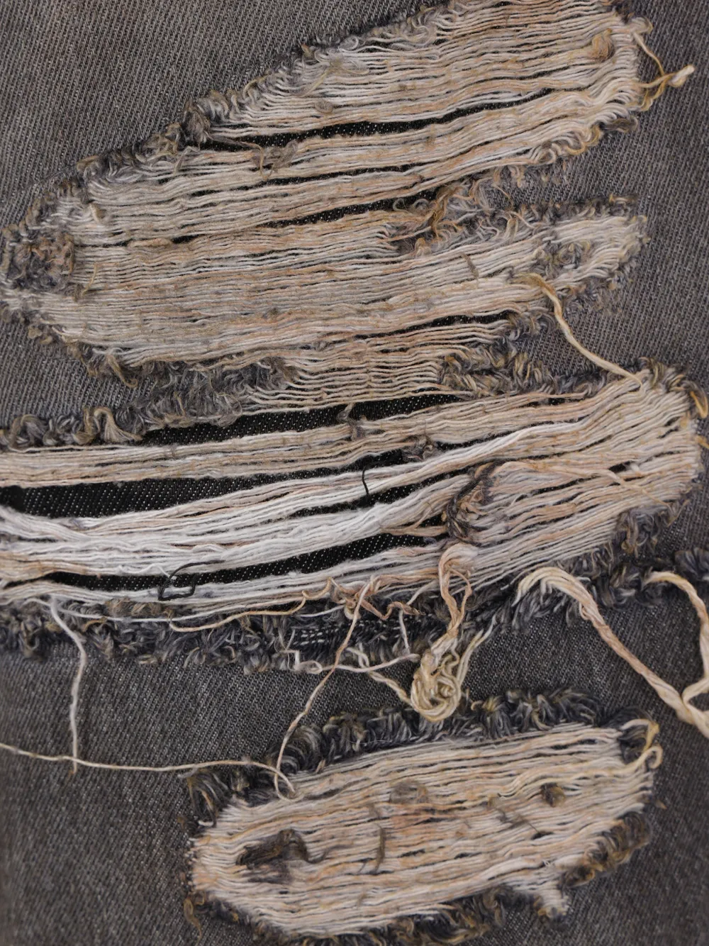 AMIRI Repaired jeans Zwart