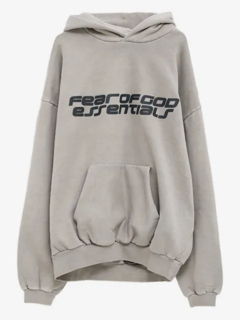 FEAR OF GOD ESSENTIALS 90s logo-print hoodie