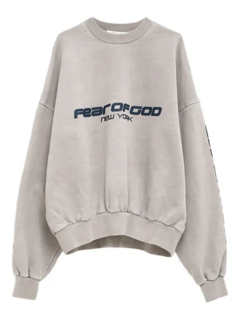 FEAR OF GOD ESSENTIALS long-sleeve logo-print sweatshirt