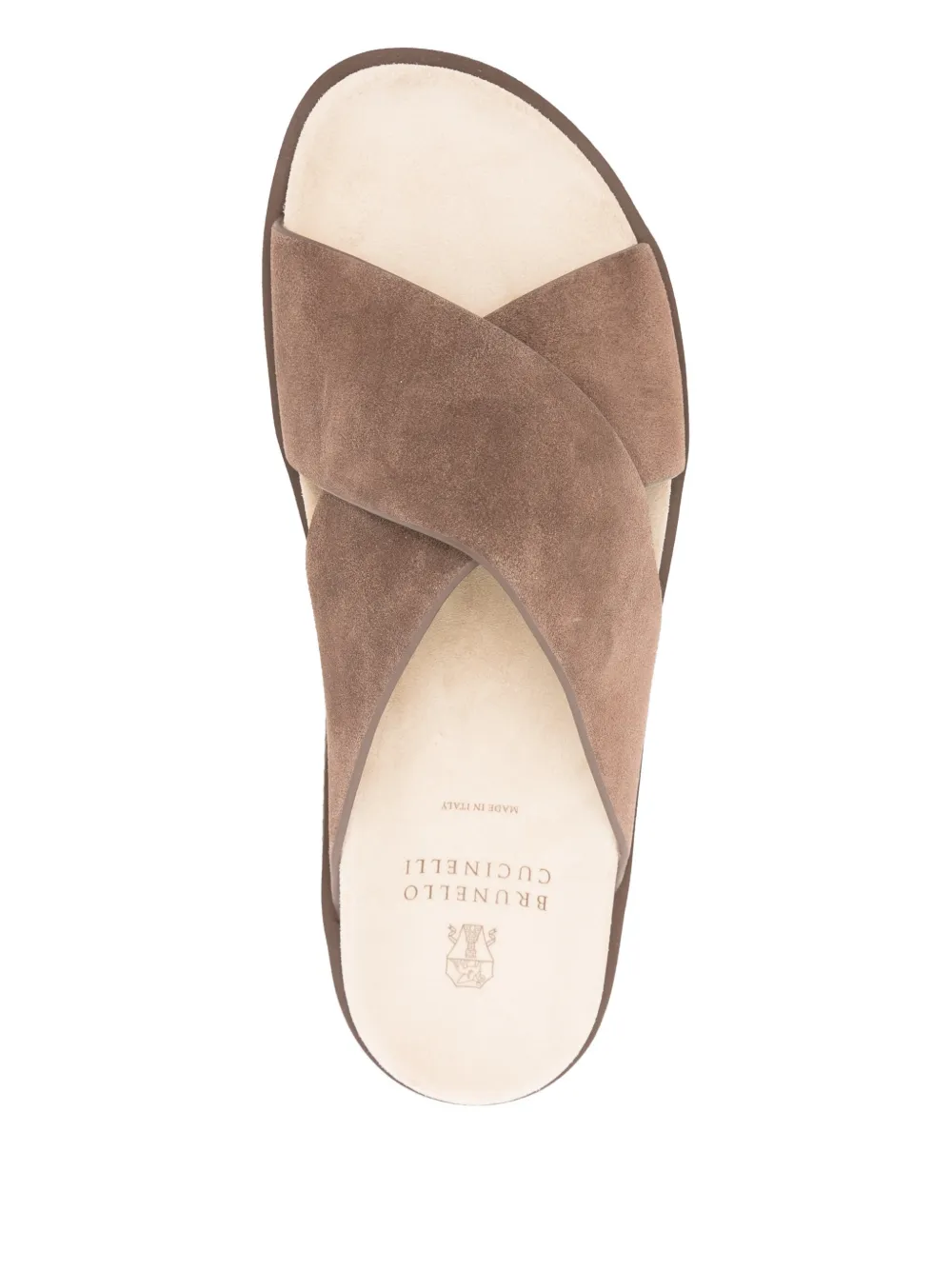 Brunello Cucinelli crossover-strap sandals | Image 2
