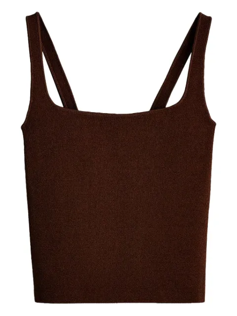 Scanlan Theodore square-knit tank top