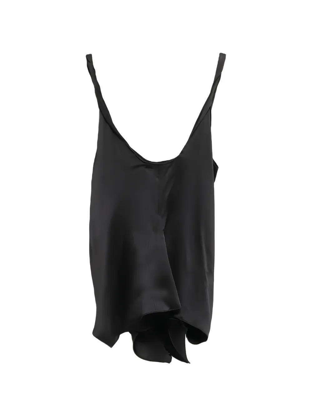 JW Anderson Geknoopte top met V-hals Zwart