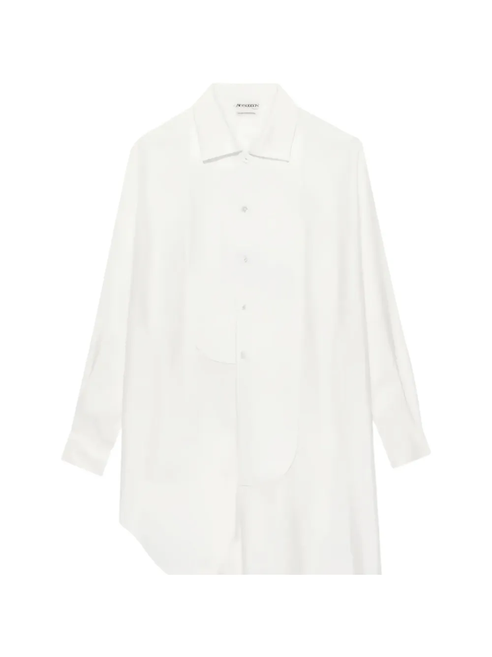 JW Anderson asymmetric midi dress - Bianco