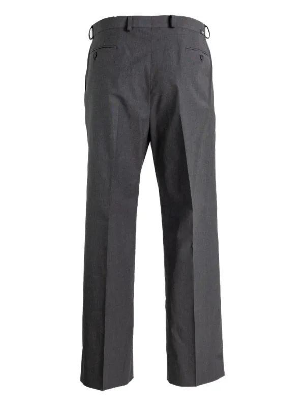 Prada Pleated Tailored Trousers | Grey | FARFETCH