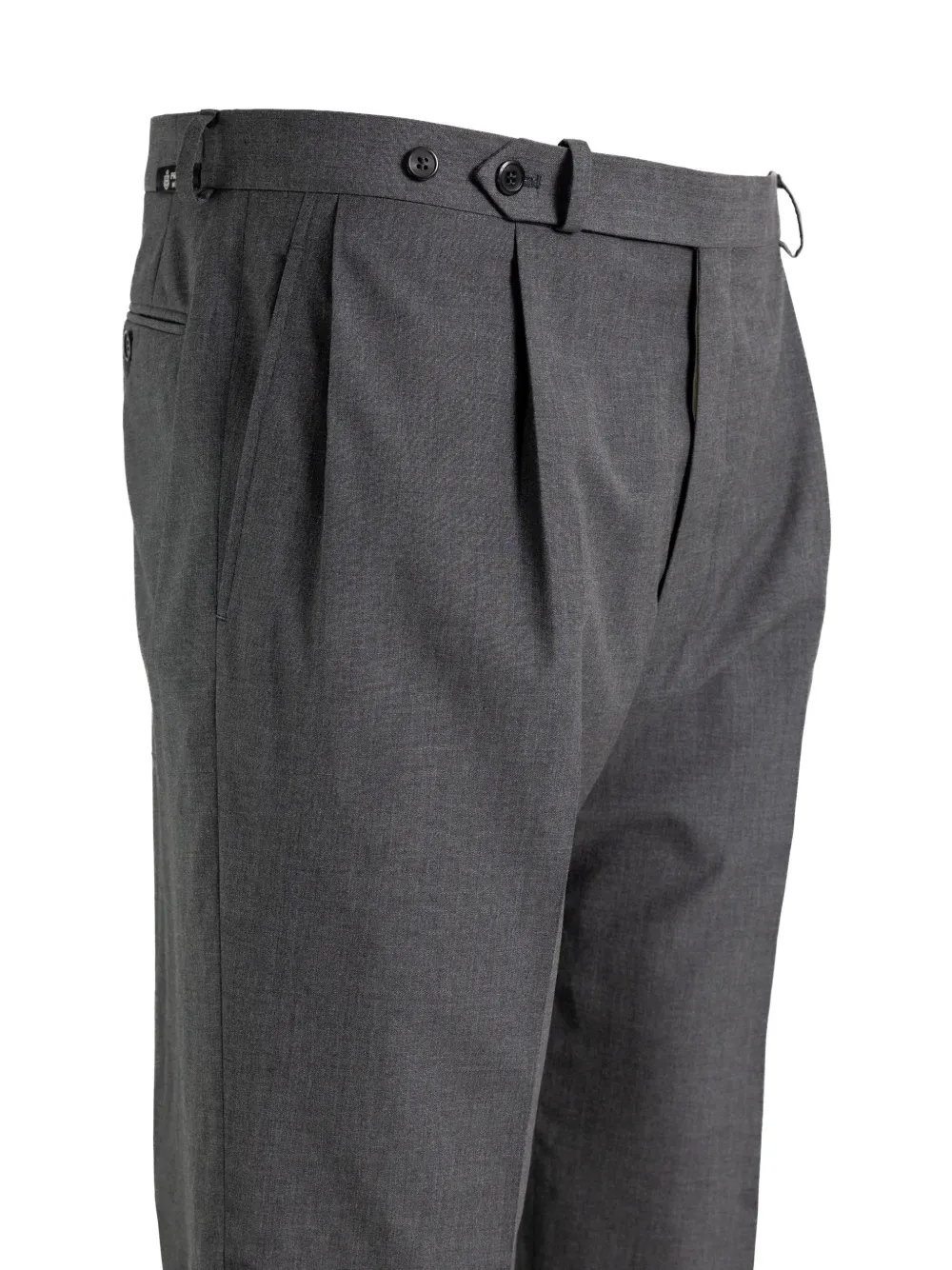 Prada pleated tailored trousers - Grijs