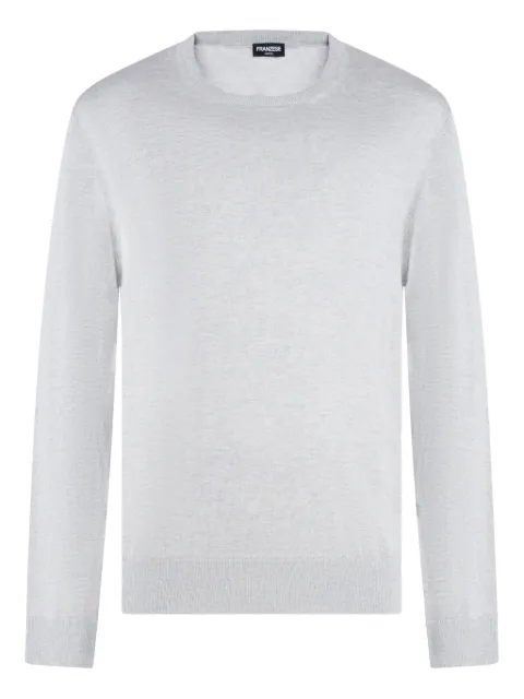 FRANZESE COLLECTION ribbed crew-neck sweater