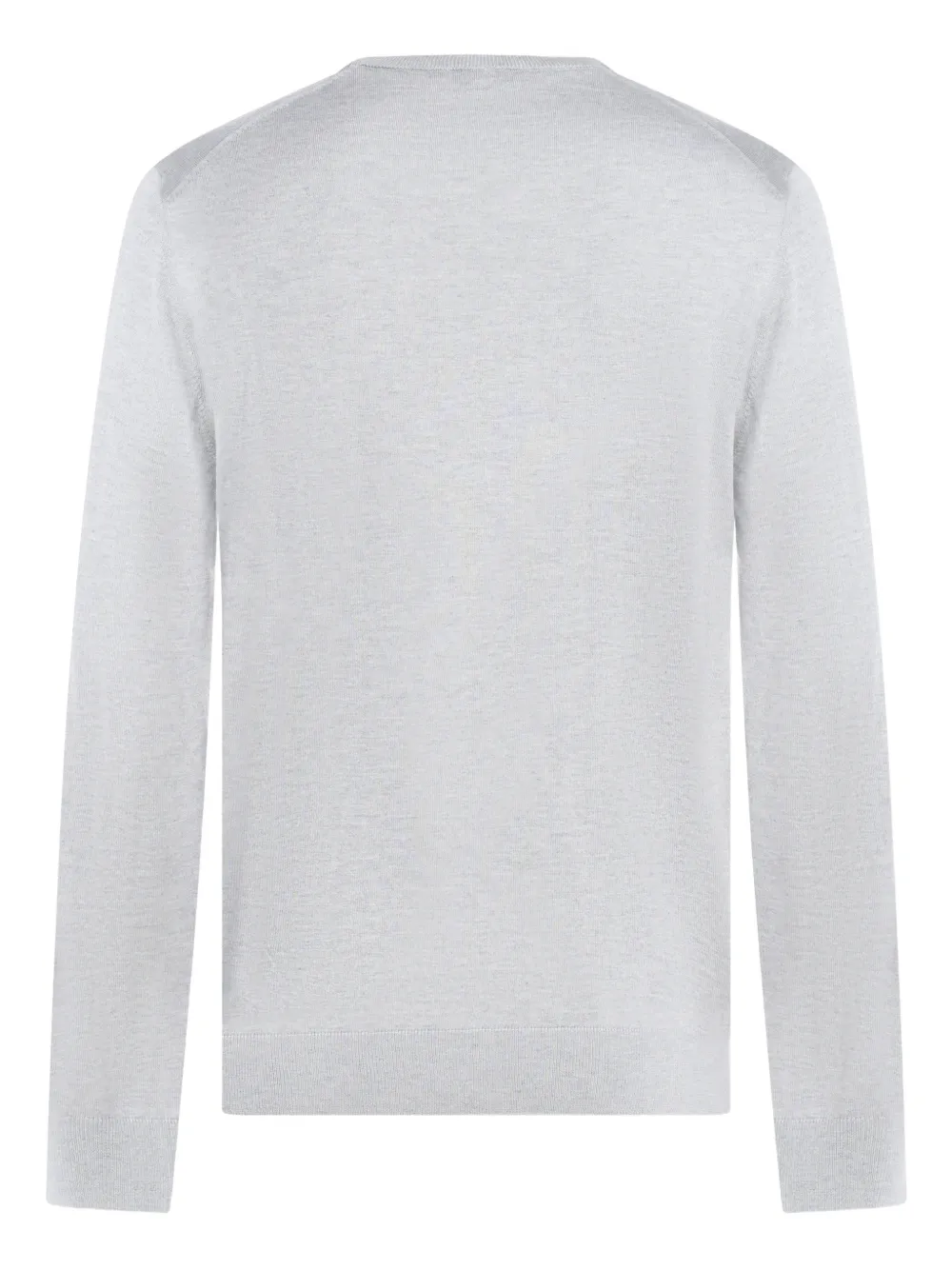 FRANZESE COLLECTION ribbed crew-neck sweater - Grijs
