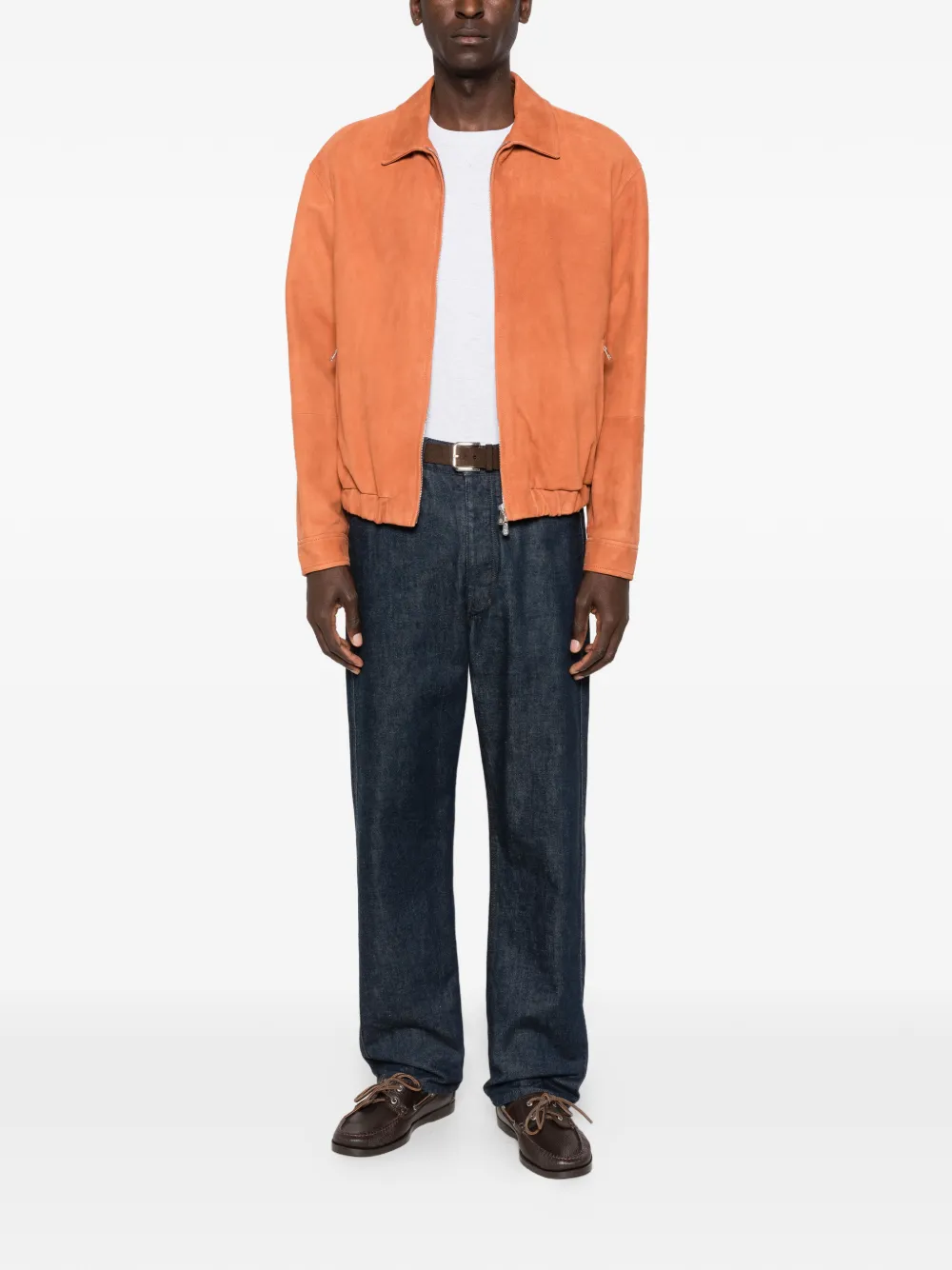 Brunello Cucinelli suede jacket | Leather Jackets | Image 2