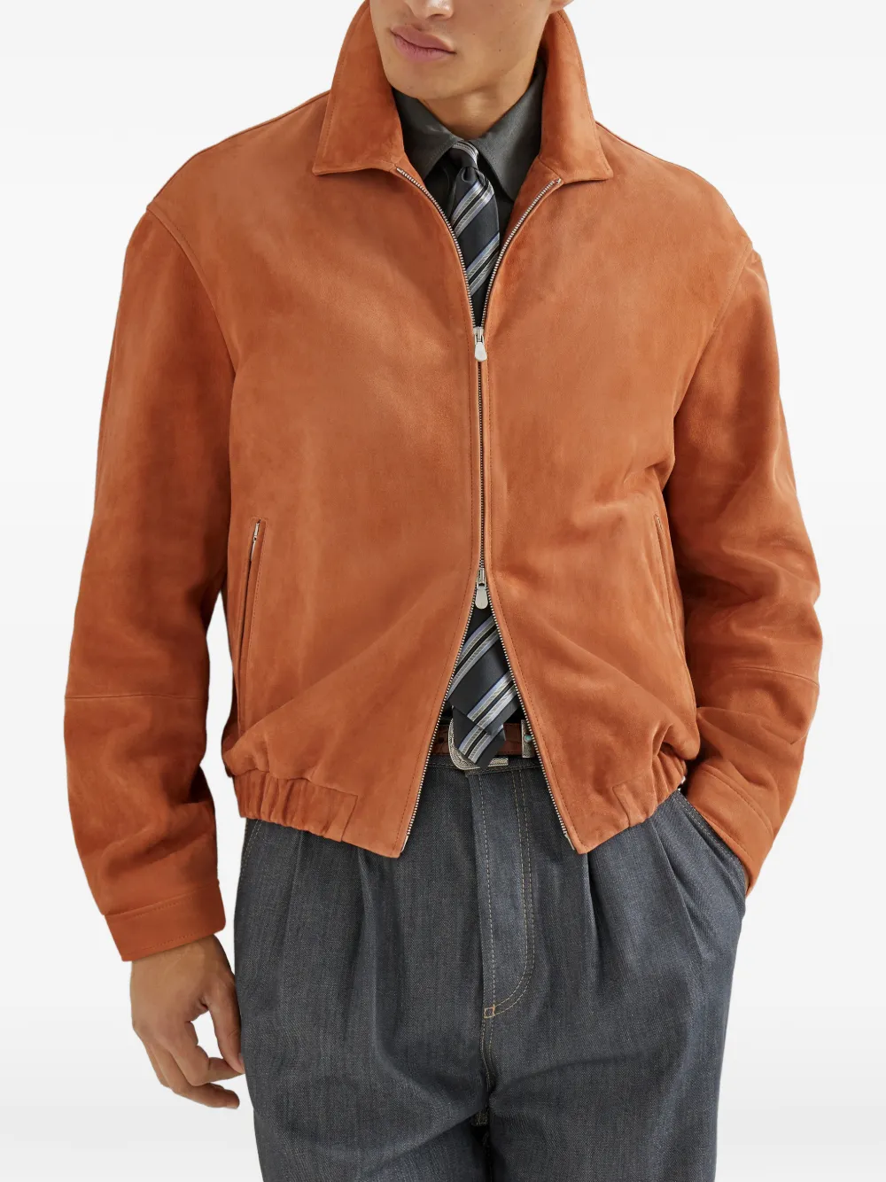 Country Suede Outerwear Jacket