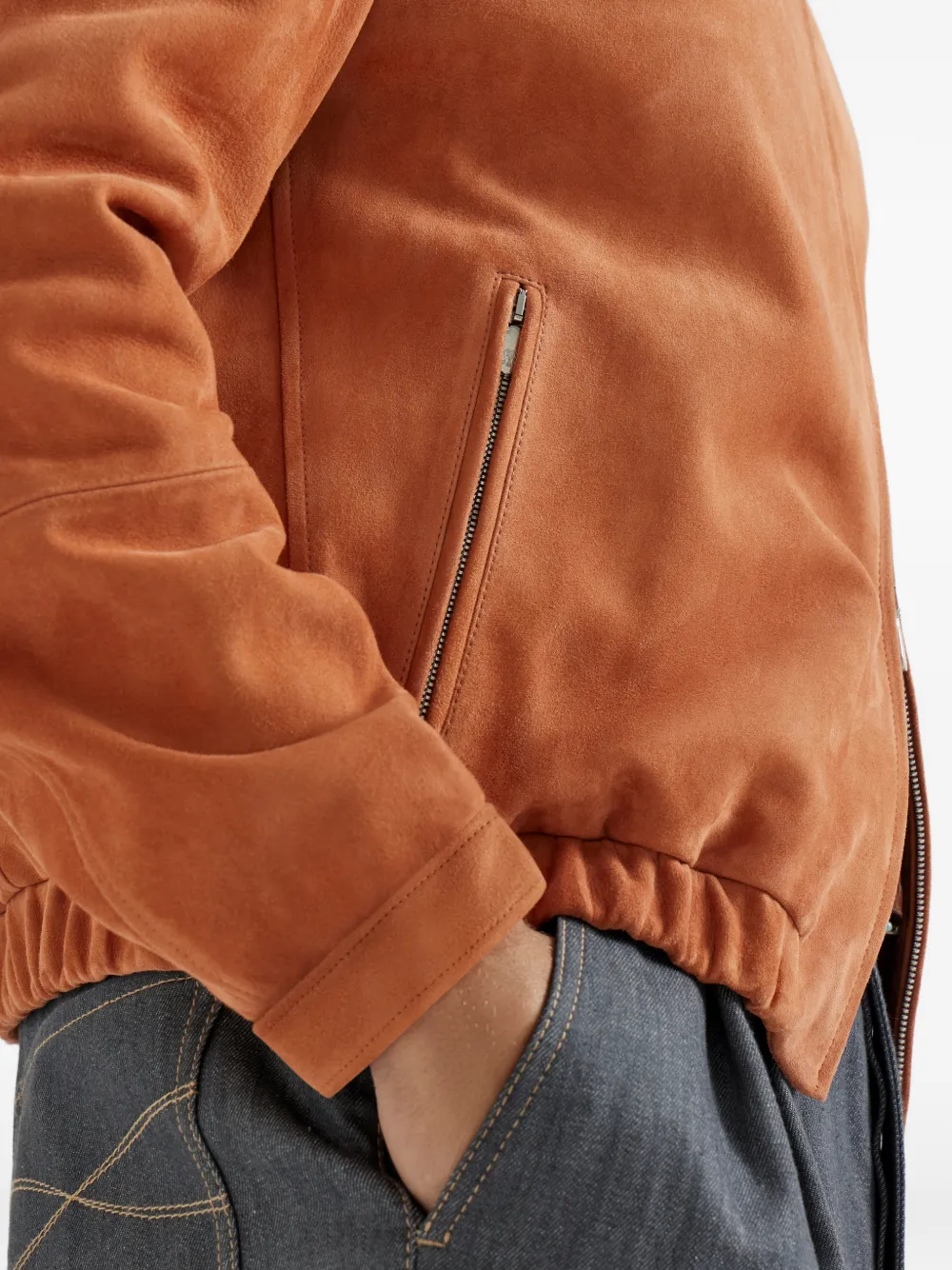 Country Suede Outerwear Jacket
