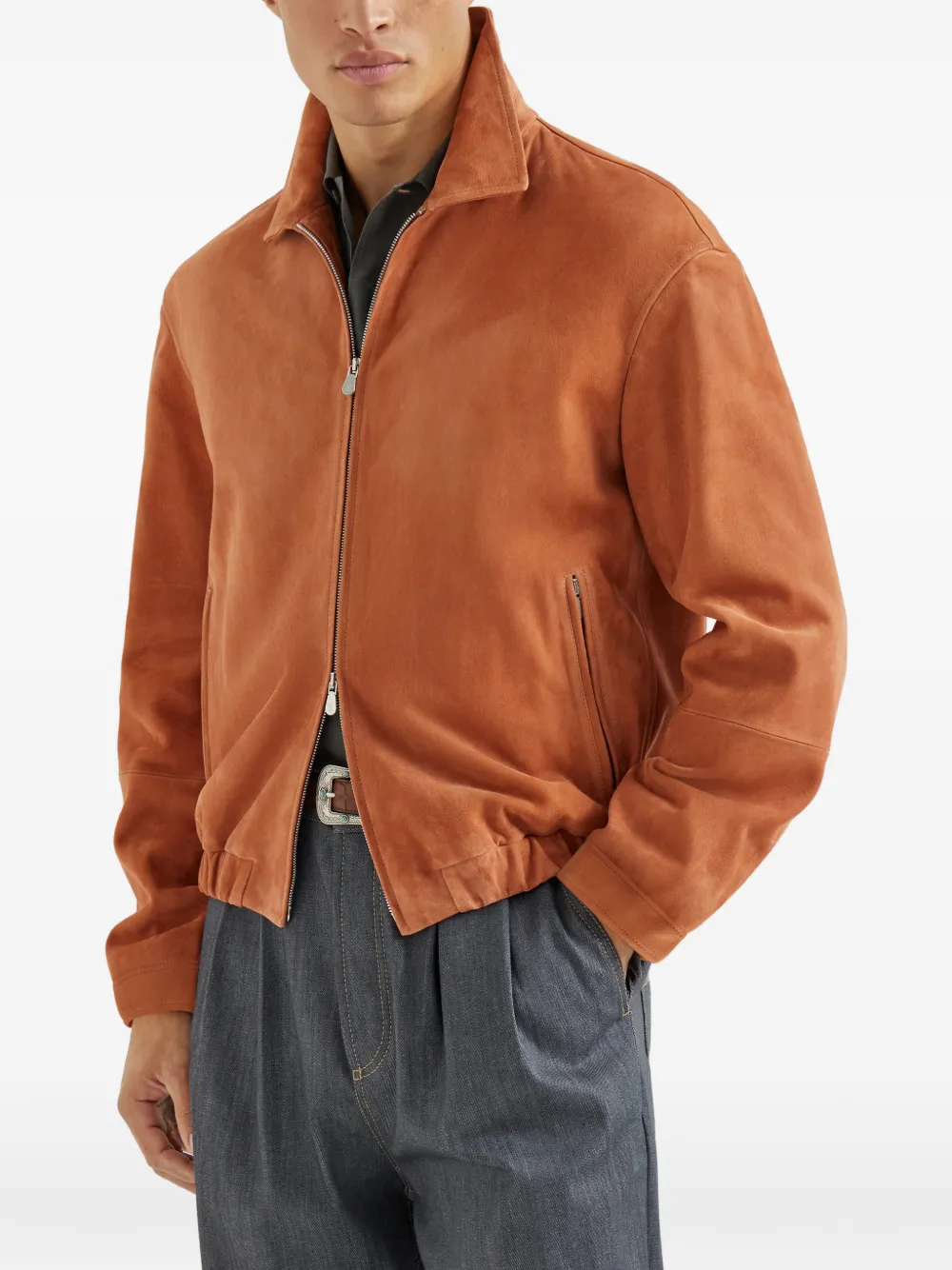 Country Suede Outerwear Jacket