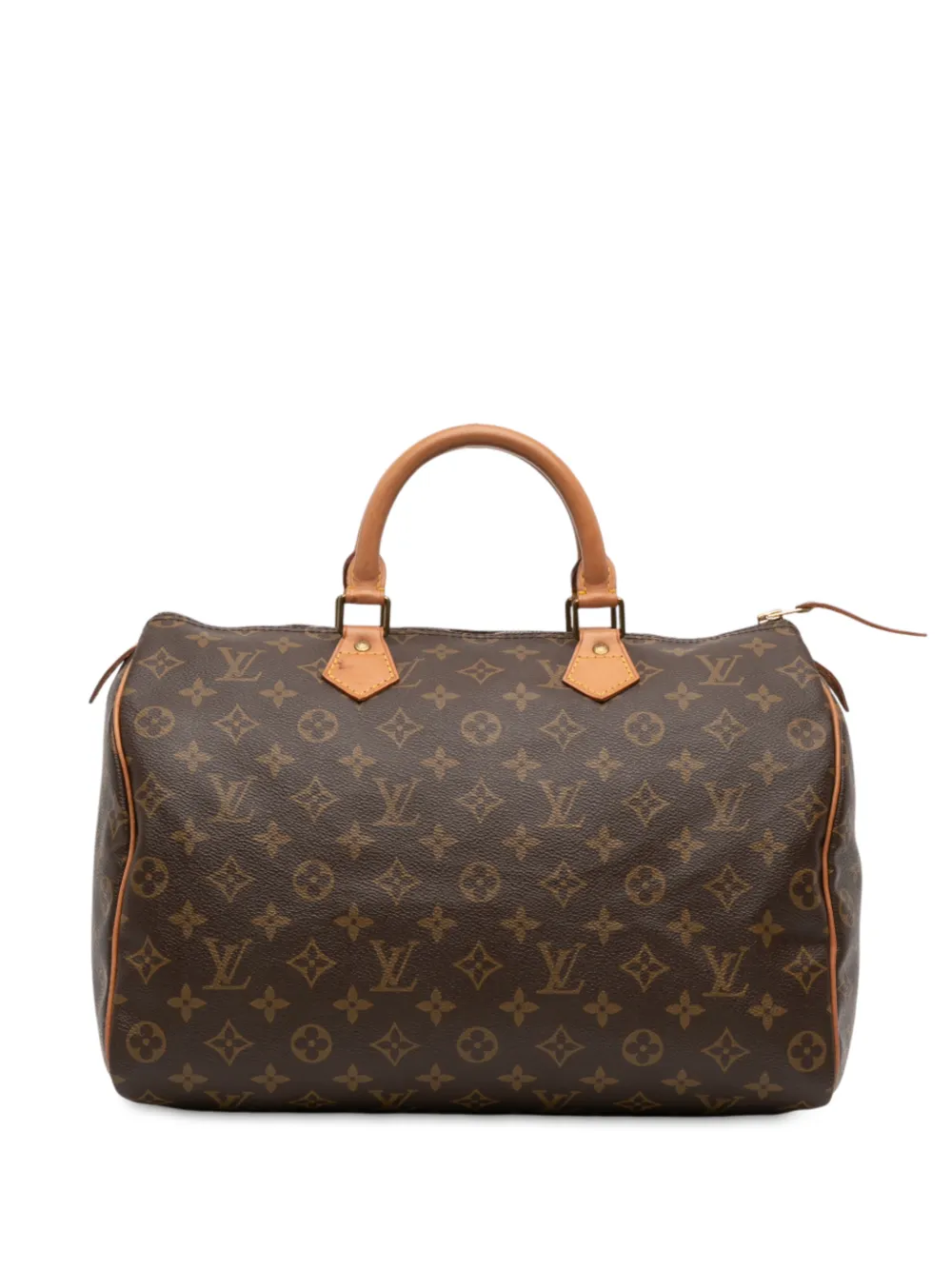 Louis Vuitton Pre-Owned Borsa Boston Speedy 35 con monogramma 1993 - Marrone