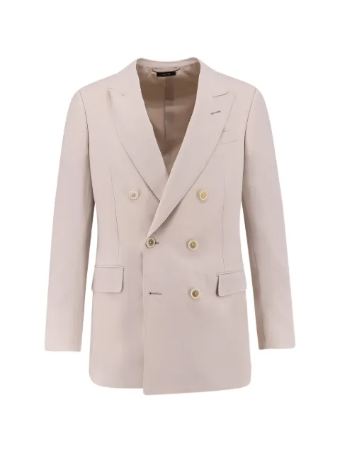 TOM FORD blazer con doble botonadura