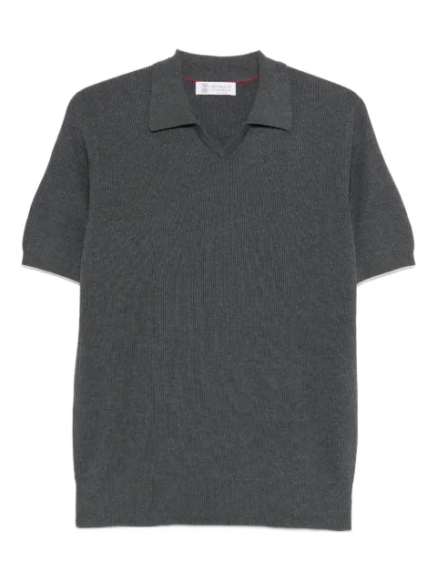 Brunello Cucinelli collar T-shirt