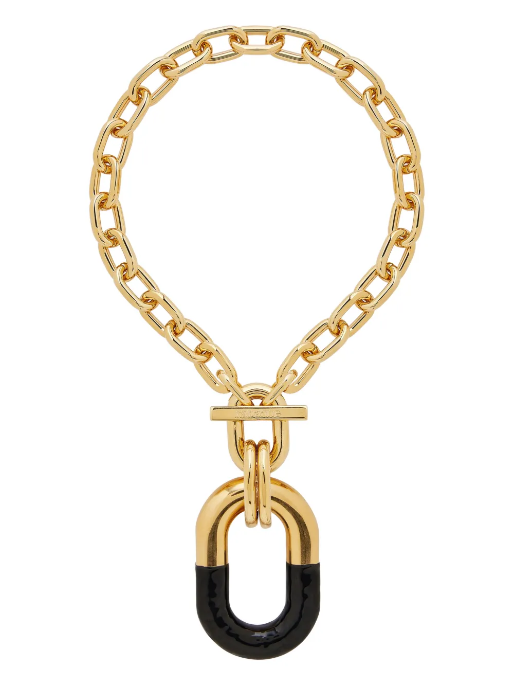 Rabanne Xl Link Chain Necklace In Gold